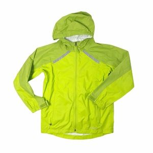 Kids Lime Green Hooded Jacket